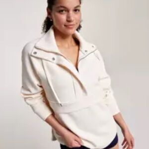 CALIA Women's Soft Scuba Anorak Tunic